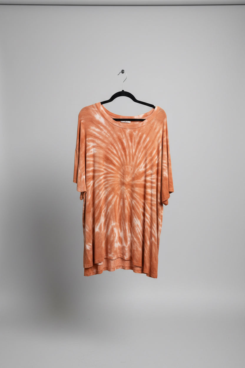 Brown tye dye